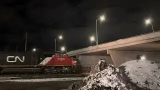 Trains at the CN London east yard 5 (final part, read description)