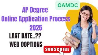 AP Degree Online admission 2025-26   @HarshanAcademy  #apdegreeonline admission #degreeadmission