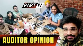 How auditor gives Auditor opinion on financial statement in Big 4 | Qualified Unqualified Opinion