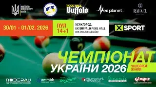 Левківська – Церковник | Чемпіонат України | Пул 14+1 | Жінки