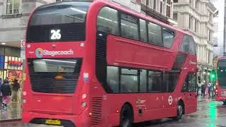 Here is the Stagecoach bus 12504 on the number 26 in Liverpool Street Thursday 15 January 2026