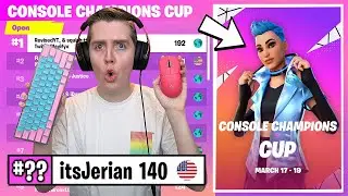I Played A Console ONLY Tournament, BUT On Keyboard & Mouse....