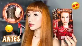 RETOCANDO MEU CABELO RUIVO EM CASA (BEAUTYCOLOR 76.44)