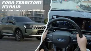 Тест-драйв Ford Territory Hybrid | Плавная работа, интеллектуальные технологии