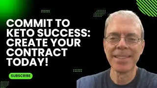 Create A Keto Commitment Contract: Stay Motivated And Achieve Keto Success | KetoRecipesExpress.com