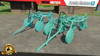 FS22 | NARDI Trailed Plow - Farming Simulator 22 New Mods Review (2K 60Hz)