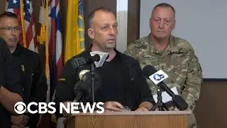 Hawaii Gov. Josh Green gives tsunami update with event in progress