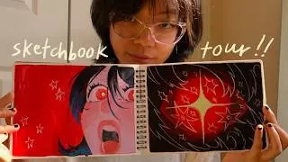 летний тур по скетчбуку 🐞 расставание, артблок и исцеление