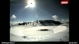 SkiWelt Wilder Kaiser - Brixental Scheffau webcam time lapse 2010-2011