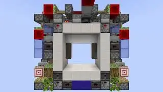 Fastest seamless 180b 4x4 piston door (0.65 seconds)