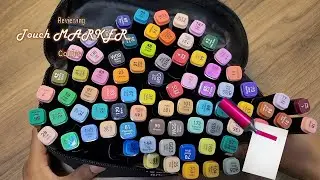 Previewing every colors of TOUCH MARKER | Marker Review