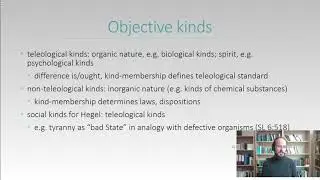 Franz Knappik (Bergen): Hegel on social kinds and teleological explanations