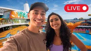 🔴 LIVE From Royal Caribbean's Utopia Of The Seas With My Sister! Celebrating New House