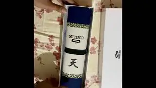 Unboxing Seiko 5 sports - Naruto & Boruto limited (Gaara)