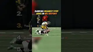 Ranking Meanest Stiff Arms in NFL History #ranking #foryou #football #nfl #funny #wow #stiffarm
