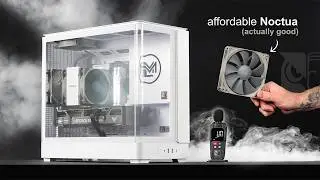 This Micro ATX Build is Quiet & Stylish | Noctua Redux + Montech King 15 Pro Case
