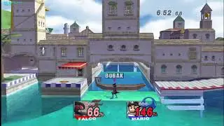 Bobakanoosh (Falco) vs Weegee (Mario) | Brawl League S1W4 SR vs XF