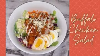 Healthy Buffalo Chicken Salad