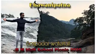 Sospadar Waterfall Picnic Vlog 2025 || B M High School picnic 2025 || Sospadar waterfall video 