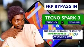 How to reset Tecno Spak 3 (KB7j) Frp bypass New Version 2026