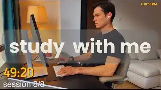 Live 🔴 | 8.5-Hour Work & Study With Me | Building My Tech Business | 50/10 Pomodoro