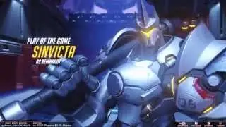 SINVICTA'S FIRST OVERWATCH GAME - REINHARDT