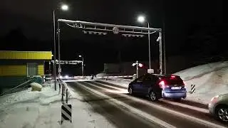 Railroad crossing. Juodasis kelias. 2026.