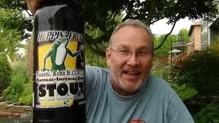 Beer Review 195: Barrel-Aged B.O.R.I.S. Oatmeal Imperial Stout - Hoppin' Frog Brewing
