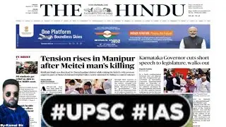 The Hindu Newspaper Editorial Analysis | 23 Jan 2025|UPSC| IAS |Civilserviceexam