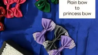 How to Convert a Plain Bow into a Beautiful #youtubeshorts #gift #shorts #viral #trending #explore 