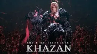 The First Berserker Khazan fight with princess Ilyna #soulslike #actionroleplay