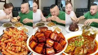自私老公抢走所有红烧肉，没想到被我发现了，他什么都吃不到【宝哥宝嫂爱美食】