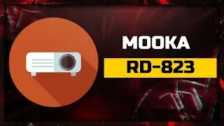 MOOKA RD-823 Review, WiFi Projector, 7500L HD Outdoor Mini Projector, 1080P, up to 200-inch screen