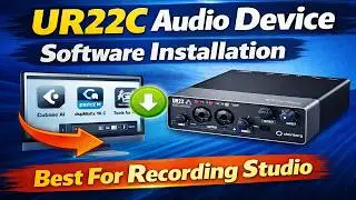 UR22C Audio Device Software Installation | UR22C Audio Devices Is Best For Recording Studio | Detail