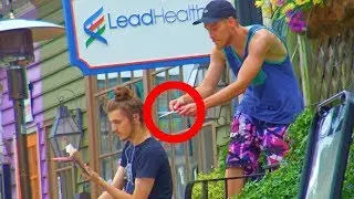 Cutting Peoples Headphones Prank Part 2
