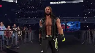 AJ styles Vs Hiroshi tannahasi IWGP world heavyweight championship Windy City Riot