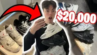 MY $20,000 SNEAKER COLLECTION | SNEAKER COLLECTION + REVIEW