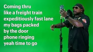 Corey Thornton Rapping The Studio Song