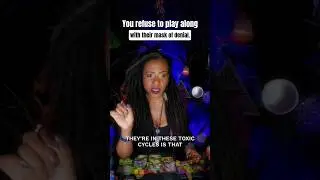 U won't play along with their narcissistic games #narcissism #relationship #lovereading #tarot