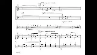 My Shepherd Is the Lord Practice Track - Bass