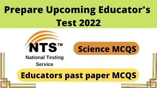 NTS past papers | NTS educators past papers | Science past papers