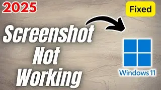 How to Fix Windows Screenshot Not Working | 2025 Full Guide