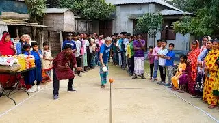 গলফের বল টোপ দিয়ে ডিম ফাটিয়ে আনন্দ আর উল্লাসে মেতে ভাইয়েরা ফিরে গেলো স্মৃতি-মিশ্রিত অতীতে !