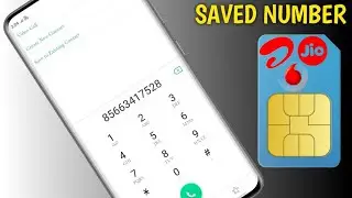Mobile Mein Number Kaise Save Karen|oppo a5 contact copy ?