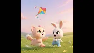 Letter K is for Kite! 🪁 Yuzu & Yogurt ABCs  #yuzuandyogurt #kite #animation