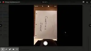 Using Phone Notes as a Scanner