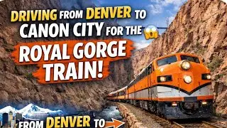 This Colorado Train Ride Is INSANE 😱 | Denver to canon city. Royal Gorge Adventure
