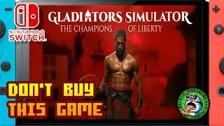 Gladiators Simulator : The Champions of Liberty - (Nintendo Switch) - Framerate & Gameplay