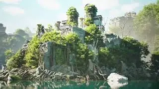 Cinematic Environment & Water Simulation | Unreal Engine Scene & Lighting