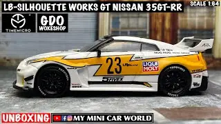 【MY MINI CAR WORLD】UNBOXING TIME MICRO x GDO WOKESHOP 1/64 LB-SILHOUETTE WORKS GT NISSAN 35GT-RR